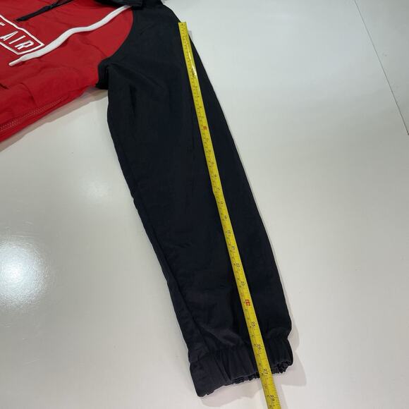 Nike Air Anorak Woven Pullover Jacket Men’s Size S Black/Red BV5163-657 - Picture 5 of 8